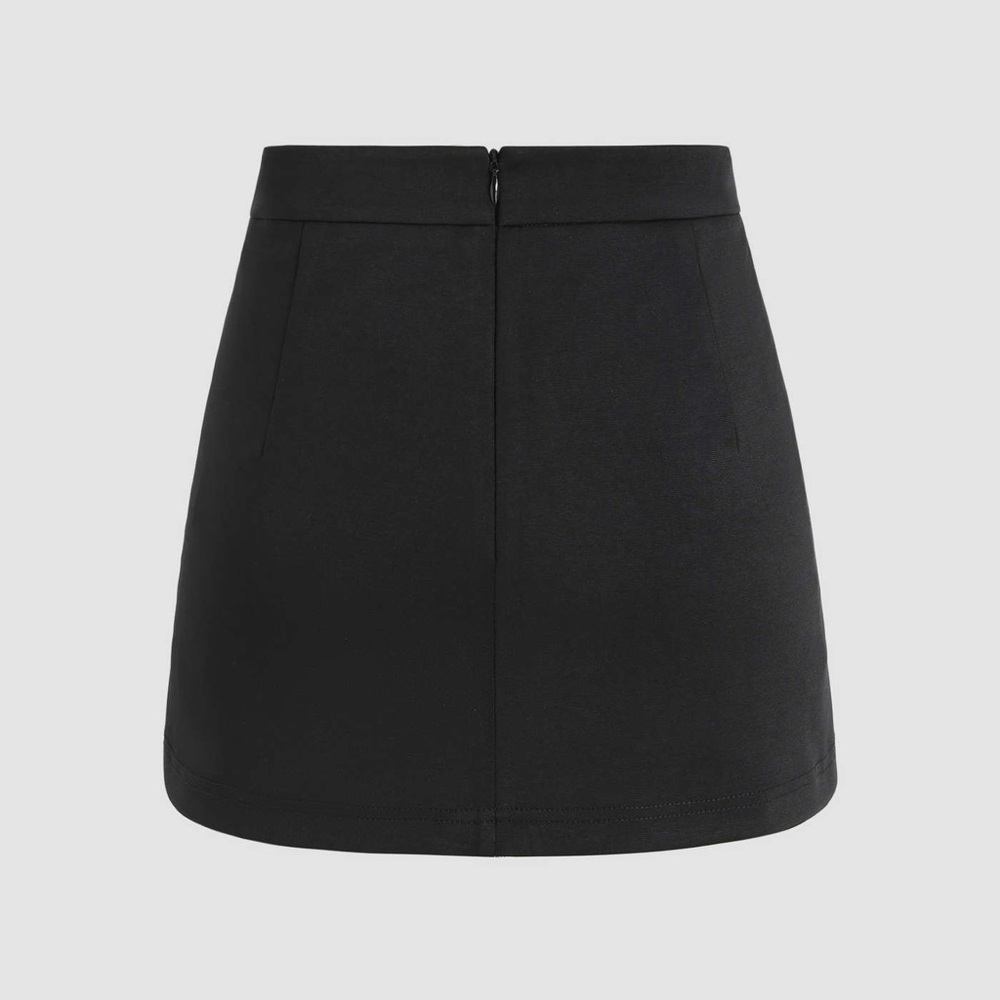 Cider Black Mini Skirt - Picture 2 of 2